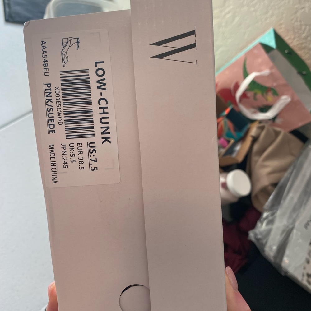 Wonen’s Low Chunk Low Heel Pump Sandals